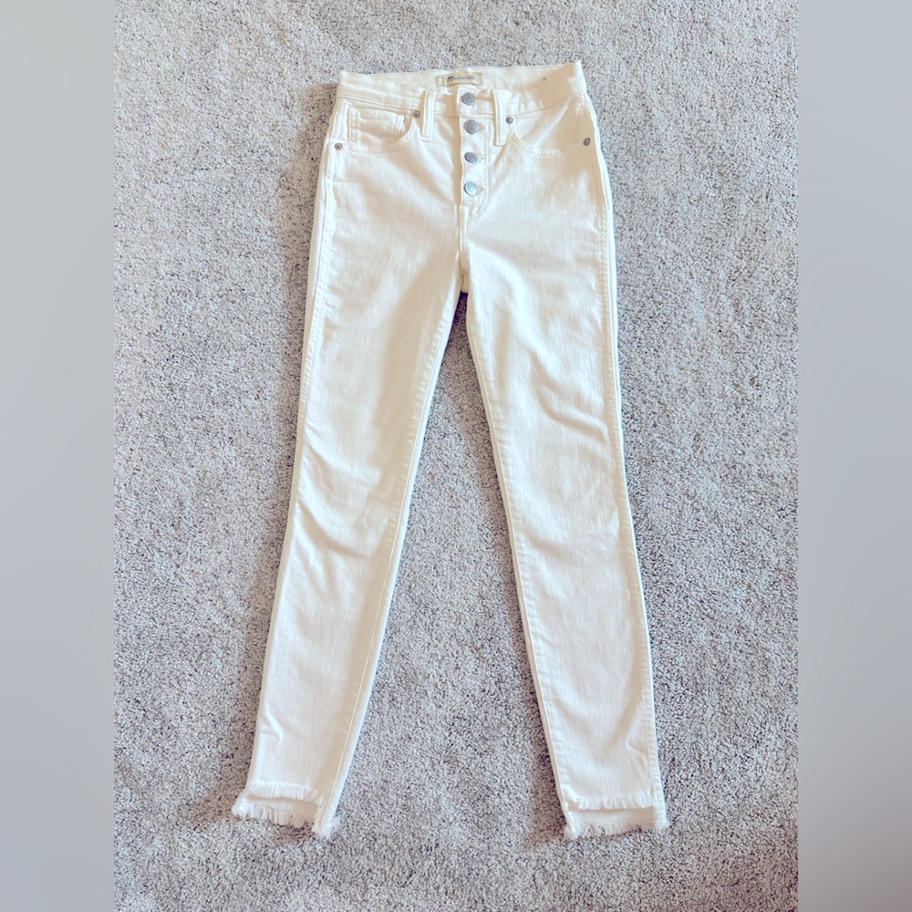 Madewell 10” High-Rise Skinny Jeans - Size 24